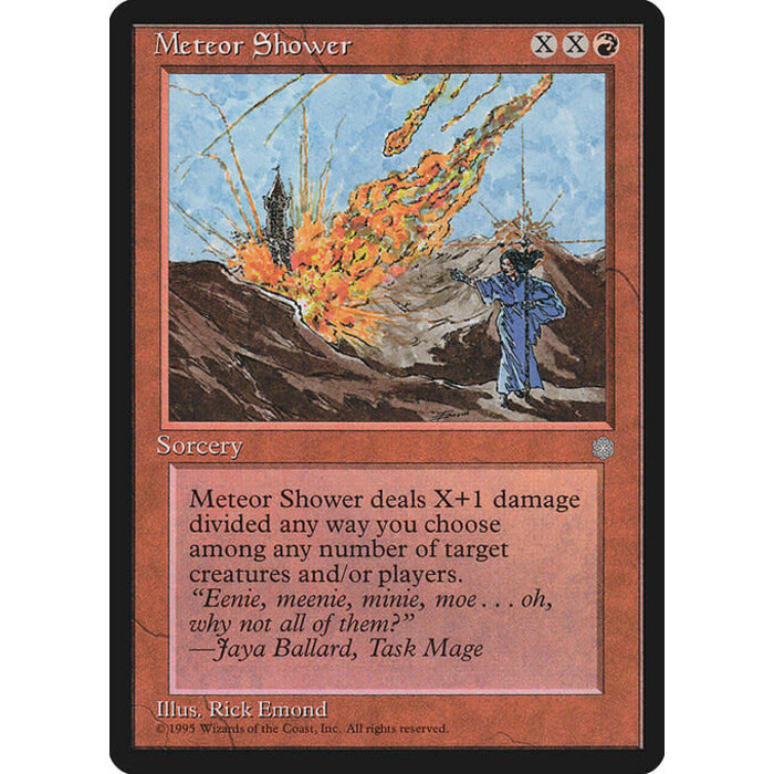 Magic: The Gathering Meteor Shower (202) Lightly Played