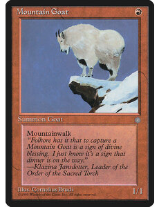 Magic: The Gathering Mountain Goat (203) Lightly Played