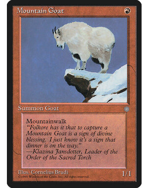 Magic: The Gathering Mountain Goat (203) Lightly Played