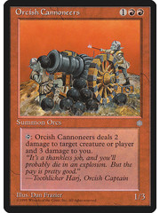 Magic: The Gathering Orcish Cannoneers (205) Moderately Played
