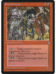 Magic: The Gathering Orcish Healer (208) Lightly Played