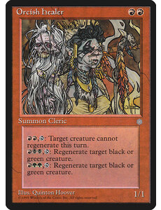 Magic: The Gathering Orcish Healer (208) Moderately Played