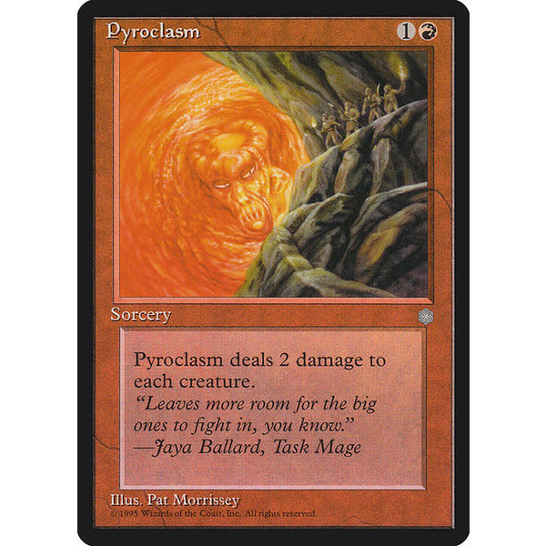 Magic: The Gathering Pyroclasm (214) Moderately Played