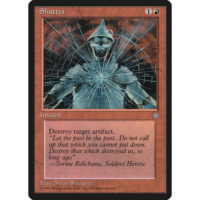 Magic: The Gathering Shatter (216) Lightly Played