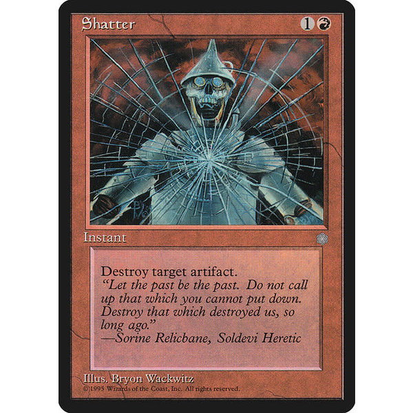 Magic: The Gathering Shatter (216) Moderately Played