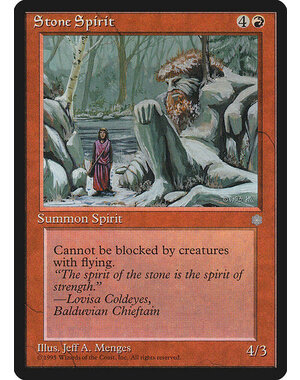 Magic: The Gathering Stone Spirit (218) Lightly Played