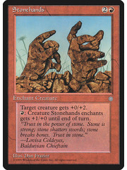 Magic: The Gathering Stonehands (219) Heavily Played