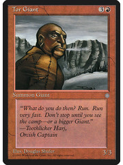 Magic: The Gathering Tor Giant (220) Heavily Played