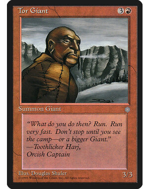 Magic: The Gathering Tor Giant (220) Moderately Played