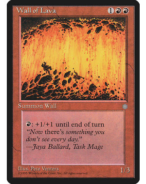 Magic: The Gathering Wall of Lava (223) Lightly Played