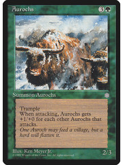 Magic: The Gathering Aurochs (225) Lightly Played