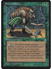 Magic: The Gathering Brown Ouphe (228) Heavily Played
