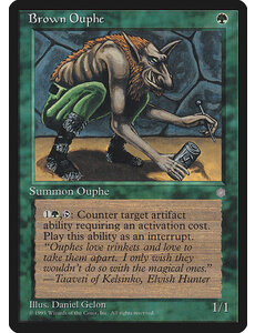 Magic: The Gathering Brown Ouphe (228) Lightly Played