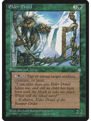 Magic: The Gathering Elder Druid (232) Moderately Played