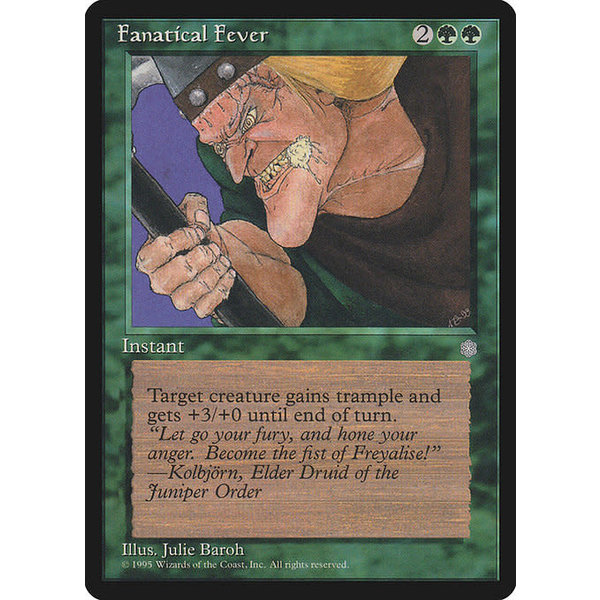 Magic: The Gathering Fanatical Fever (234) Moderately Played