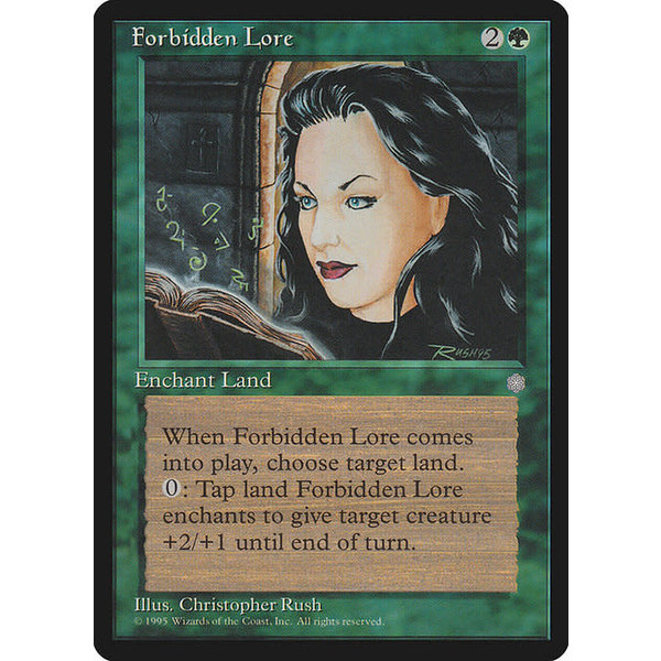Magic: The Gathering Forbidden Lore (236) Lightly Played