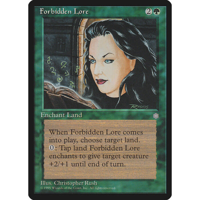 Magic: The Gathering Forbidden Lore (236) Lightly Played