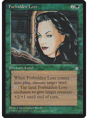 Magic: The Gathering Forbidden Lore (236) Moderately Played