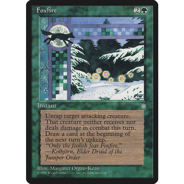 Magic: The Gathering Foxfire (238) Moderately Played