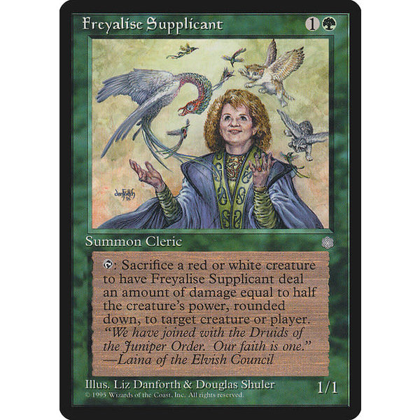 Magic: The Gathering Freyalise Supplicant (239) Moderately Played
