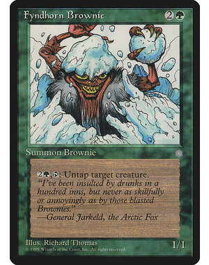 Magic: The Gathering Fyndhorn Brownie (242) Lightly Played
