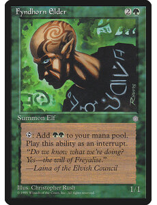 Magic: The Gathering Fyndhorn Elder (243) Lightly Played