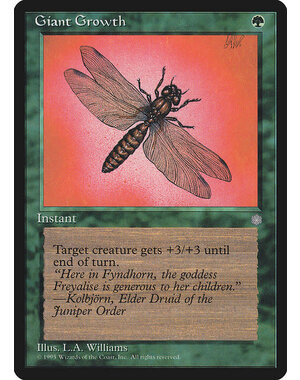 Magic: The Gathering Giant Growth (246) Moderately Played