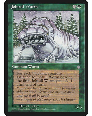 Magic: The Gathering Johtull Wurm (250) Lightly Played