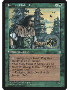 Magic: The Gathering Juniper Order Druid (251) Moderately Played