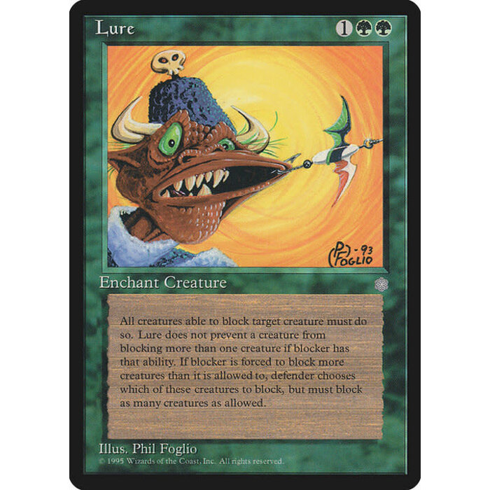Magic: The Gathering Lure (253) Moderately Played