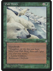 Magic: The Gathering Pale Bears (256) Lightly Played