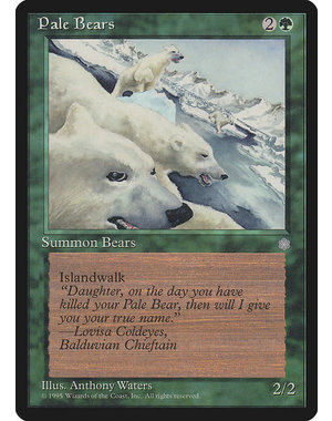 Magic: The Gathering Pale Bears (256) Lightly Played