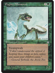 Magic: The Gathering Pygmy Allosaurus (257) Moderately Played