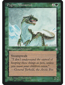 Magic: The Gathering Pygmy Allosaurus (257) Moderately Played