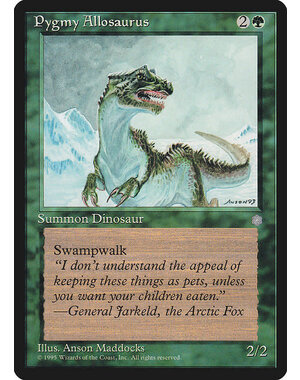 Magic: The Gathering Pygmy Allosaurus (257) Moderately Played