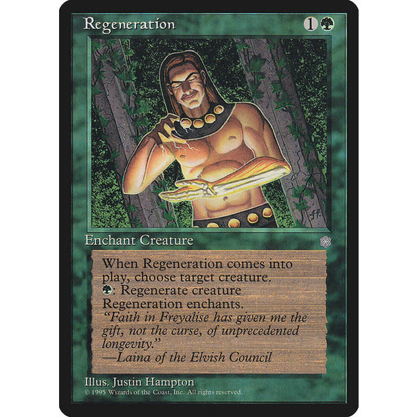 Magic: The Gathering Regeneration (259) Moderately Played