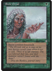 Magic: The Gathering Rime Dryad (260) Lightly Played