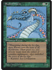 Magic: The Gathering Scaled Wurm (262) Lightly Played