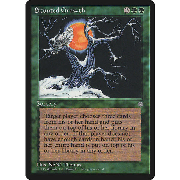 Magic: The Gathering Stunted Growth (266) Lightly Played