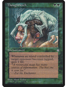 Magic: The Gathering Thoughtleech (269) Moderately Played
