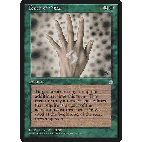 Magic: The Gathering Touch of Vitae (271) Moderately Played