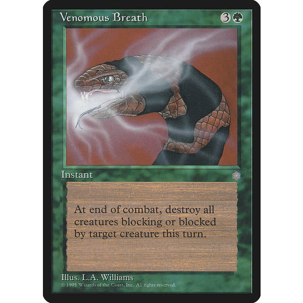 Magic: The Gathering Venomous Breath (273) Moderately Played