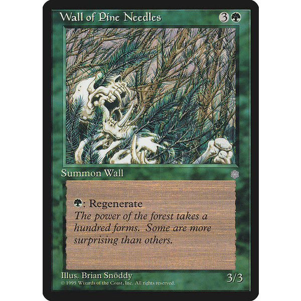 Magic: The Gathering Wall of Pine Needles (274) Lightly Played