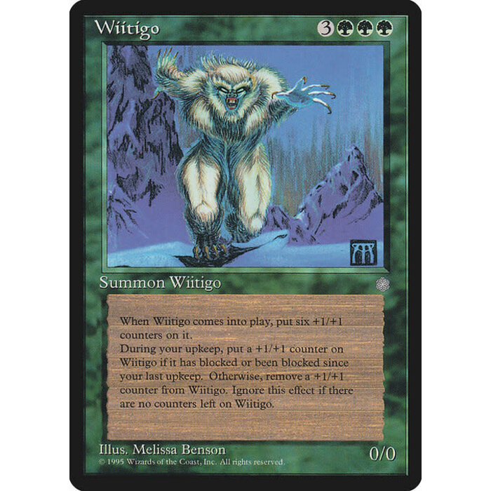 Magic: The Gathering Wiitigo (276) Lightly Played