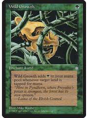 Magic: The Gathering Wild Growth (277) Moderately Played