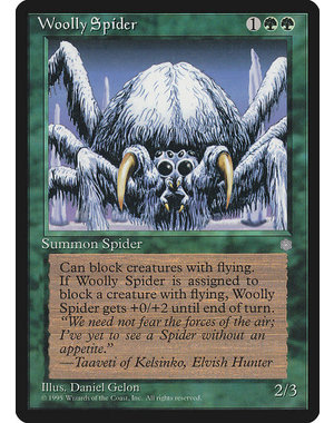 Magic: The Gathering Woolly Spider (279) Lightly Played