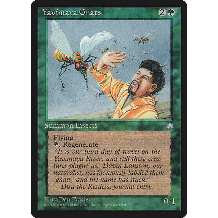 Magic: The Gathering Yavimaya Gnats (280) Moderately Played