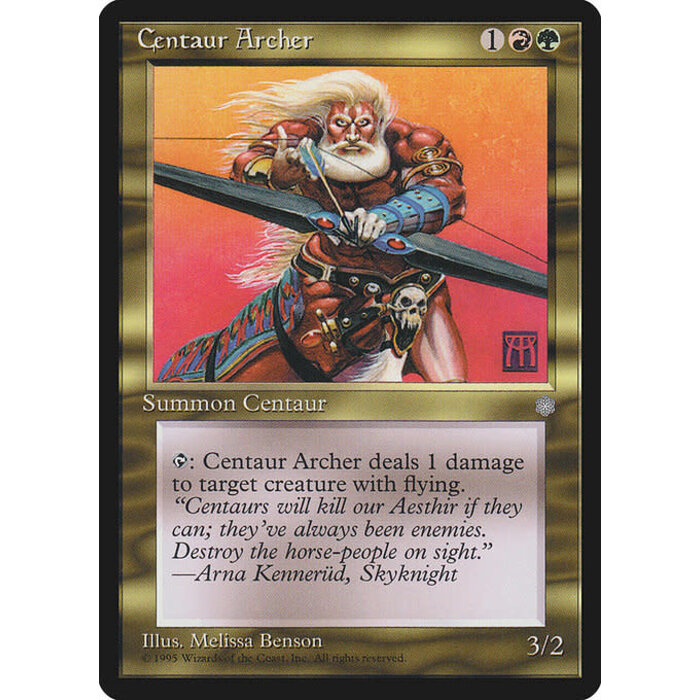 Magic: The Gathering Centaur Archer (282) Heavily Played