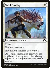 Magic: The Gathering Solid Footing (031) Lightly Played