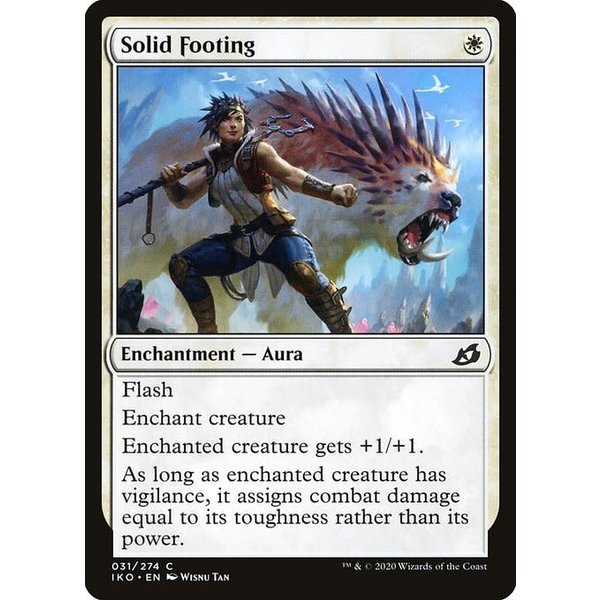 Magic: The Gathering Solid Footing (031) Lightly Played